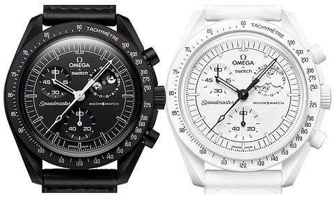 Omega X Swatch Speedmaster MoonSwatch New Moon, Full Moon Watches