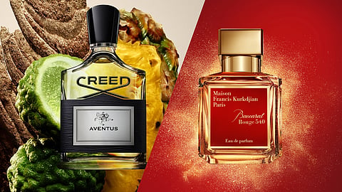 Creed Aventus vs Baccarat Rouge 540