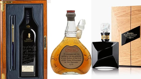 Rarest Johnnie Walker Whiskies