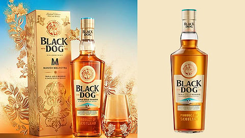 Black Dog Whisky x Manish Malhotra Festive Limited Edition