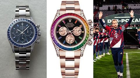 Harry Kane watch collection 