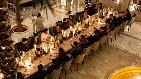 Robb Report Table at Raffles Jaipur