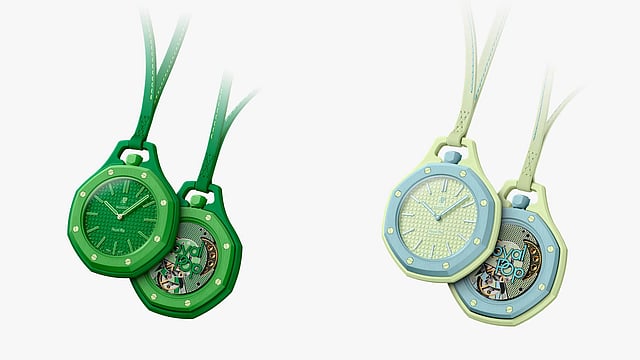 Audemars Piguet x Swatch Royal Pop: Bioceramic Pocket Watch Collection ...