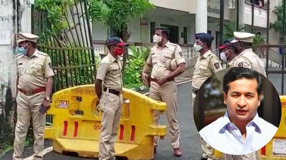 Nitesh Rane I सिंधुदुर्ग पोलिसांच्या मदतीला रायगड पोलीस पथक दाखल