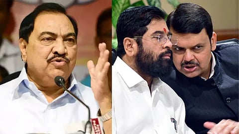 Eknath Khadse, Eknath Shinde, Devendra Fadnavis