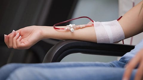 Blood selling for mobile smart phone