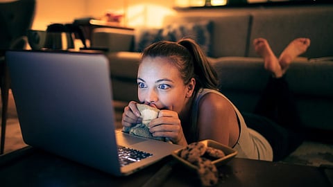 Teenager adult movie addiction