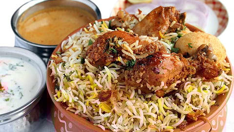 Hyderabadi Chicken Dum Biryani Recipe 