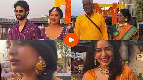 Pooja- Siddhesh Haldi Ceremony