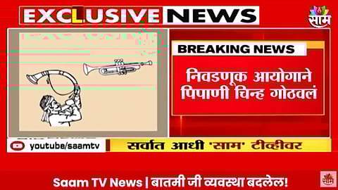 Election Commission of India: पिपाणी चिन्ह गोठवलं, निवडणूक आयोगाचा मोठा निर्णय