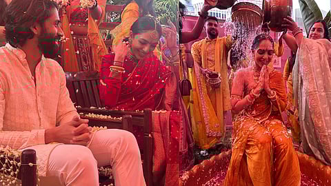 Naga Chaitanya-Sobhita Dhulipala Haldi Ceremony 