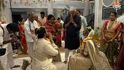 PV Sindhu Marriage: फुलराणीचं शुभ मंगल सावधान! पीव्ही सिंधूच्या विवाह सोहळ्यातील फोटो व्हायरल