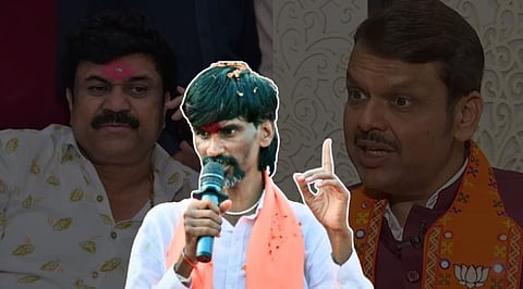 Manoj Jarange Patil on Walmik Karad and Devendra Fadnavis