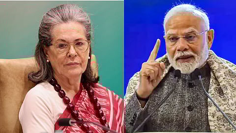 Sonia Gandhi-PM Modi