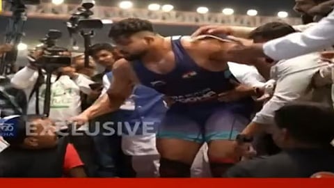 Action On Wreslter Shivraj Rakshe 