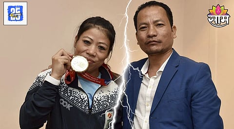 Mary kom divorce