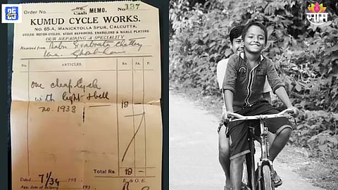 Old Cycle Bill about 90 years ago