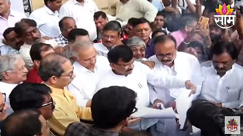 Mumbai Azad Maidan Shiv Sena Uddhav Thackeray