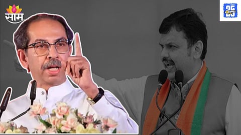 Uddhav Thackeray hit back at CM Devendra Fadnavis 