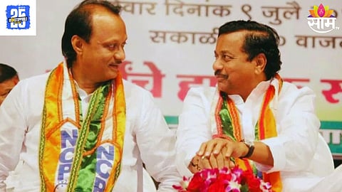 sunil tatkare and ajit pawar