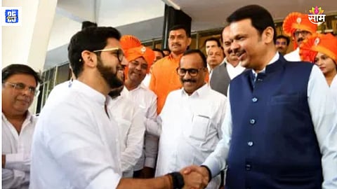 Aditya Thackeray and CM Devendra Fadnavis