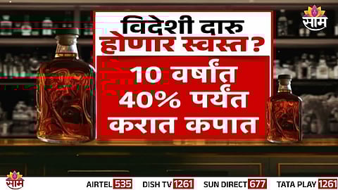 Imported Scotch bottles on shelves—now expected to be sold at significantly lower prices after India-UK trade deal.