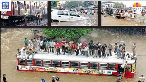rain heavily in Mumbai on 26th July