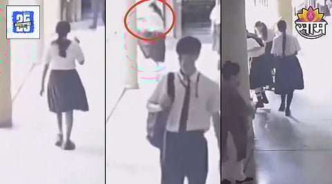 Ahmedabad Student Death CCTV Footage