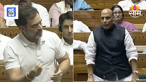 Rahul Gandhi and Rajnath Singh