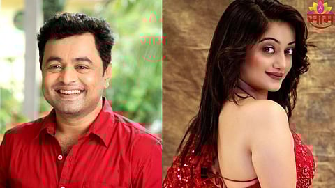 Subodh Bhave and Mansi Naik
