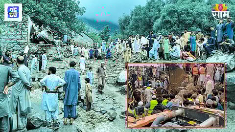 पूरग्रस्तांच्या मदतीला गेलेलं हेलिकॉप्टर कोसळलं, पाकिस्तानमधील दुर्घटना 