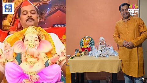 Subodh Bhave Home Ganpati