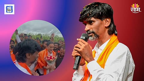 MLA Sandeep Kshirsagar Support to Jarange Patil
