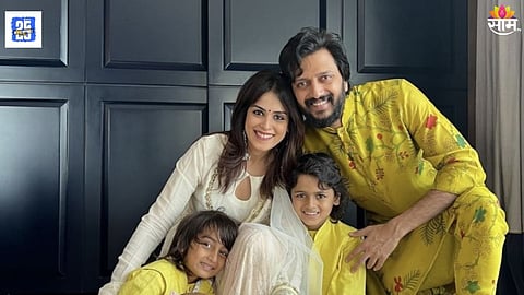 Riteish Genelia Deshmukh Kids