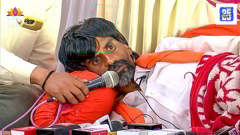 Manoj Jarange Continues Hunger Strike