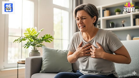 Gas and chest pain