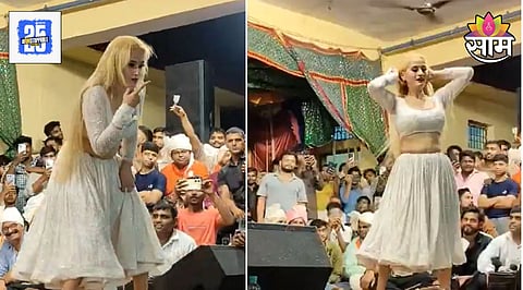 russian girl dance in temple viral video