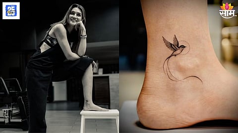 kriti sanon First tattoo