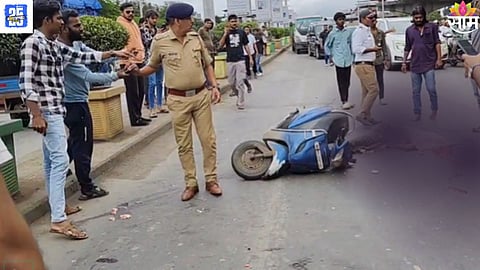 Bhayandar flyover accident: Zepto delivery boy crushed to death under dumper