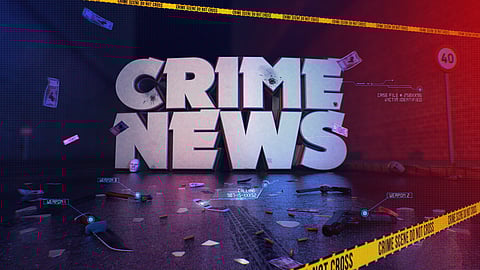 Police at the crime scene in Pathardi Phata after brutal daytime murder