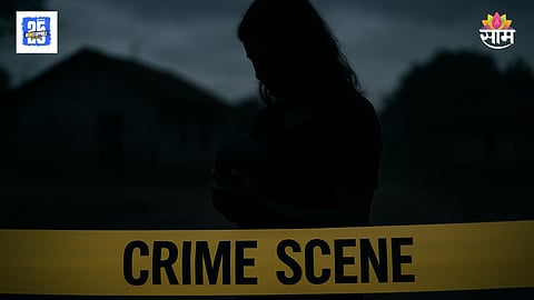 Horrifying scene from Dhar where a mentally disturbed man murdered a 5-year-old child in front of the mother.