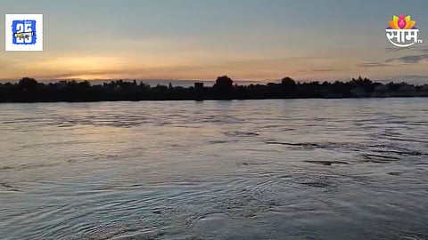 Pandharpur Flood Alert : पंढरपुरात चंद्रभागाने इशारा पातळी गाठली; नदीकाठी भयान अवस्था, पूरस्थितीचा व्हिडिओ