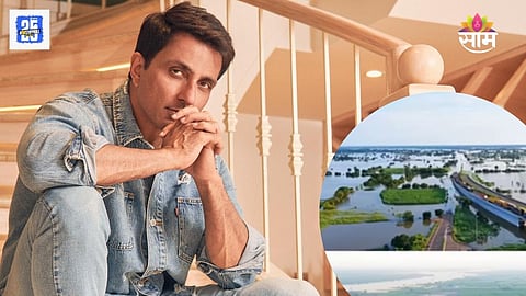 Sonu Sood -Solapur Flood 