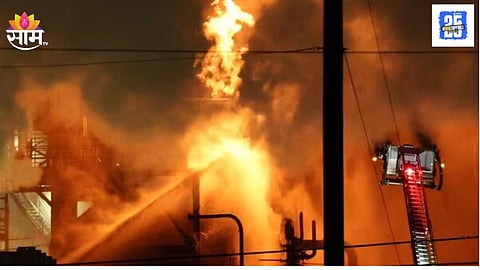 Late Night Fire in Jaipur Trauma Center