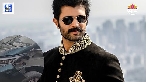 Vijay Deverakonda First Reaction After Car Accident