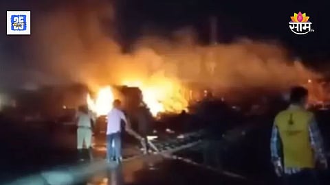 LPG truck and chemical tanker accident in Rajasthan :