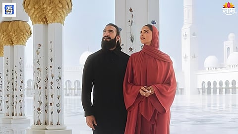 Deepika Padukone Ranveer Singh abu dabi ad