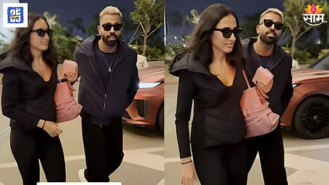 Hardik Pandya with Mahieka sharma viral video
