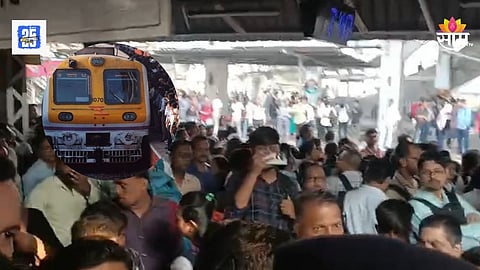 Badlapur CSMT local train delayed by 40 minutes