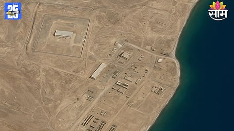 Satellite images reveal possible Chinese airbase and missile deployment area near Pangong Lake in Ladakh.